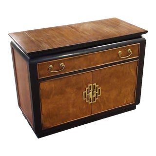 Asian Style Raymond Sobota for Century Furniture Chin Hau Flip Top Server on Casters For Sale