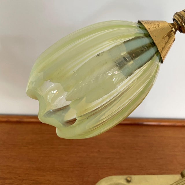 Gold Desk Lamps, 1930s, Set of 2 For Sale - Image 8 of 15