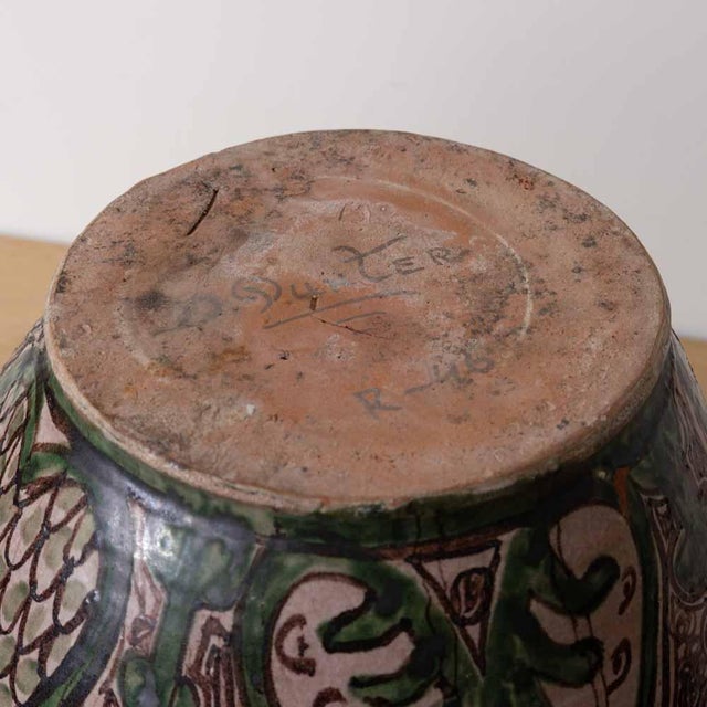 Large Spanish Ceramic Vase by Domingo Punter, 1960s For Sale - Image 9 of 10