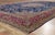 Navy Blue Vintage Persian Kerman Rug, 11'04 X 15'10 For Sale - Image 8 of 10
