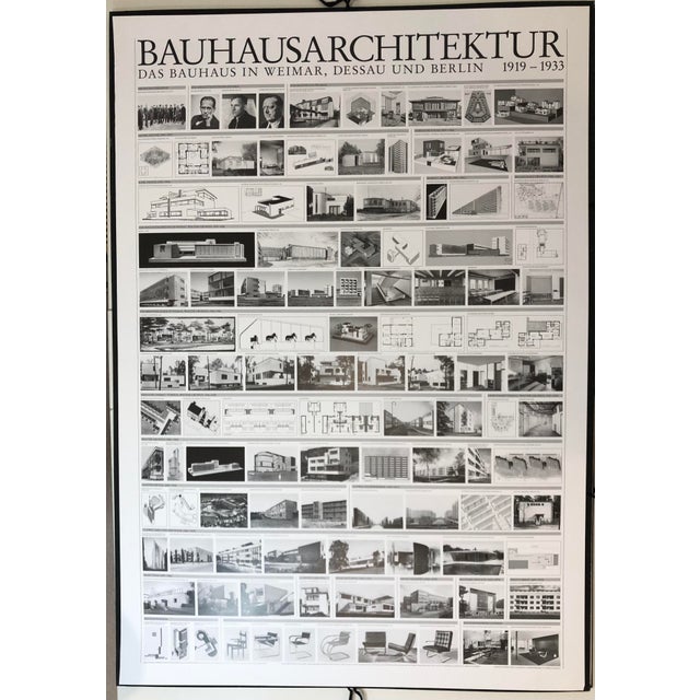 The Bauhaus in Weimar, Dessau, and Berlin 1919-1933 Poster, 2000 For Sale - Image 13 of 13