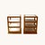 Shelves attributed to David Hicks, England, 1980s, Set of 2 For Sale - Image 6 of 12