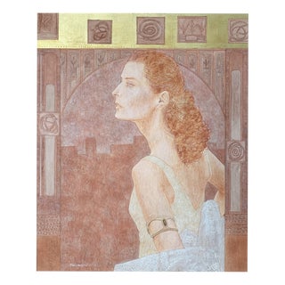 Andrzej Borowski, A Woman from Genova, 2001, Acrylic on Canvas For Sale