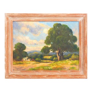 Arthur E. Ward (Maine, 1863–1928), “Near Whitcomb Summit, the Birkshires, Mass”, Oil on Board For Sale