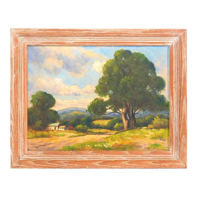 Arthur E. Ward (Maine, 1863–1928), “Near Whitcomb Summit, the Birkshires, Mass”, Oil on Board For Sale