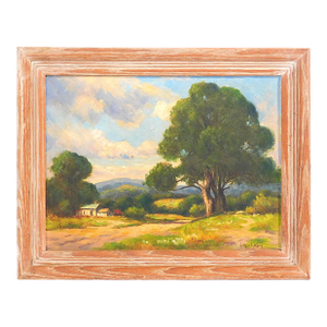Arthur E. Ward (Maine, 1863–1928), “Near Whitcomb Summit, the Birkshires, Mass”, Oil on Board