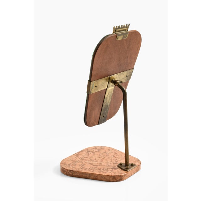 1940s Table Mirror, Sweden For Sale - Image 5 of 9