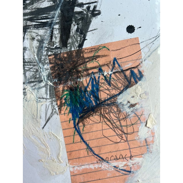 2000 - 2009 Framed Mixed Media Paintings For Sale - Image 5 of 6