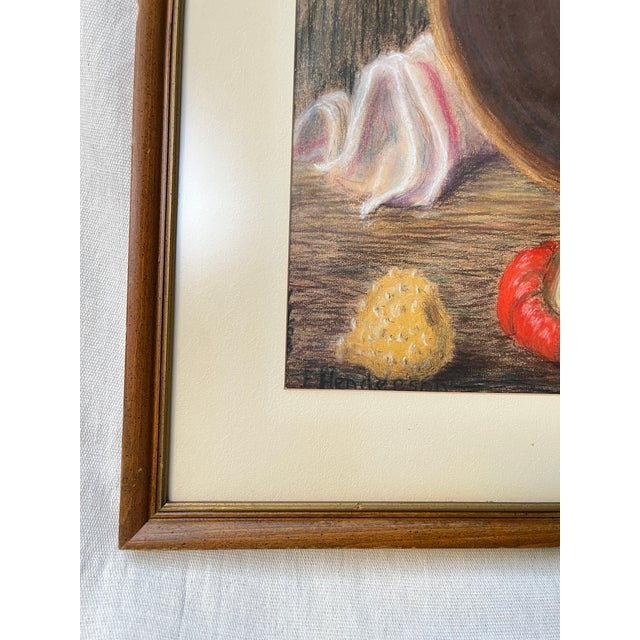 Very handsome and academic still life portrait in an autumnal palette of pumpkin, olive, ochre, tans and browns....