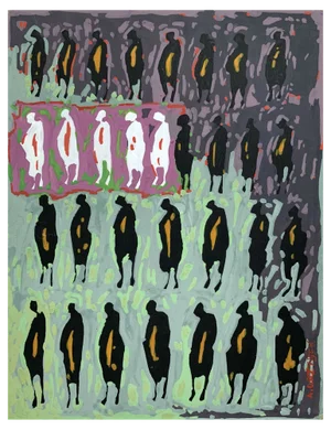 Aleksander Grzybek, Untitled, 2000s, Gouache & Paper