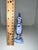Vintage MCM Andrea by Sadek Blue & White Seahorse Fishnet Porcelain Vintage Figurine For Sale - Image 4 of 5