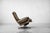 Mid-Century Modern German Brown Leather Lounge Swivel Chair from Musterring, 1960s For Sale - Image 4 of 18