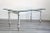 Mid-Century Modern Vintage Aluminum Dining Table For Sale - Image 3 of 7