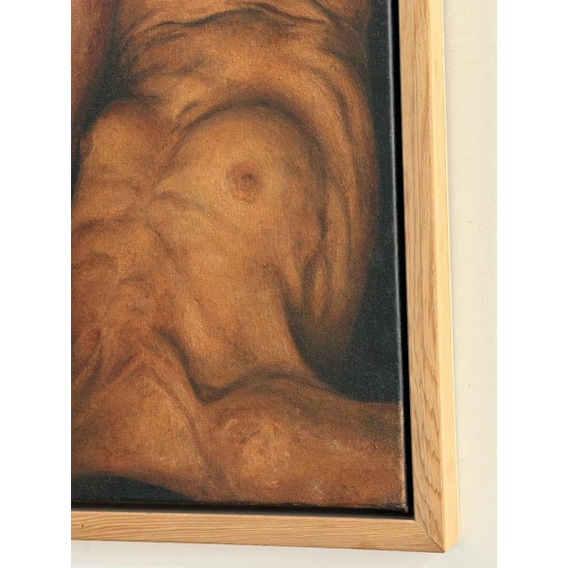 2020s Lamb Oil Painting by Ken Higaki For Sale - Image 5 of 6