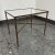 Traditional Cast Iron + Glass Side Table For Sale - Image 3 of 12