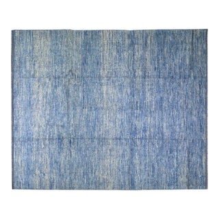 Moroccan Hand Knotted Wool Rug, 9'6"x12' For Sale