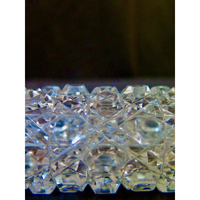 19th Century 19th Century Crystal/Sterling Reclining Cologne Bottle For Sale - Image 5 of 9