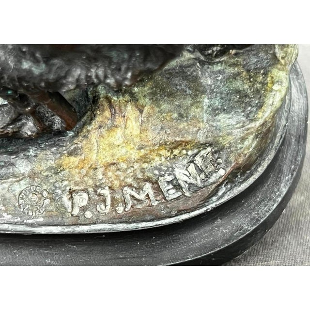 After Pierre Jules Mene, Setter Dog, Bronze Sculpture For Sale - Image 6 of 11