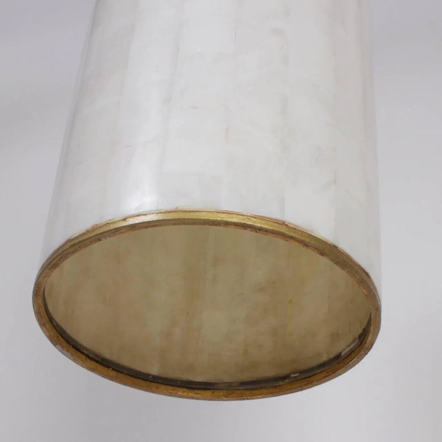 Mid 20th Century Chic Modern Tessellated Pencil Pendant For Sale - Image 5 of 6