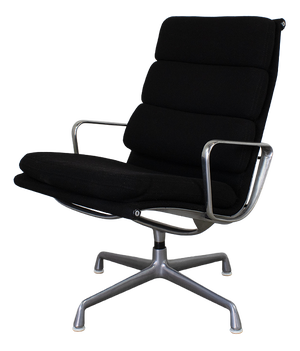 EA 216 Softpad Lounge Chair by Charles & Ray Eames for Herman Miller, 1979