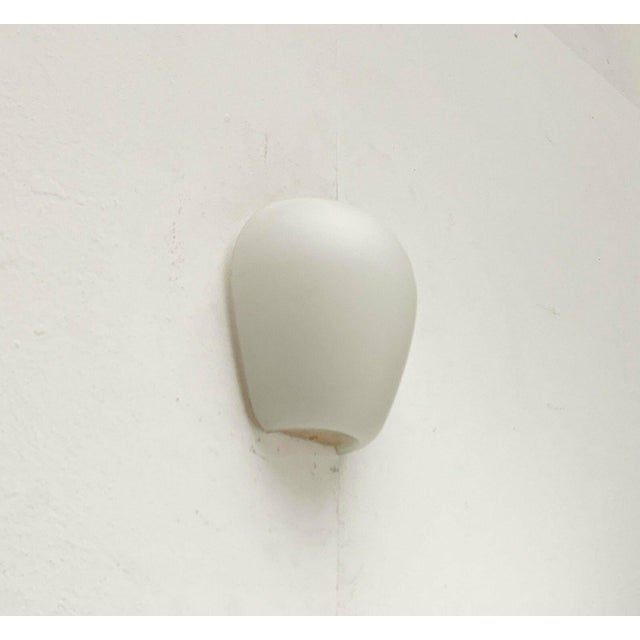 Mid-Century Modern Mid-Century Modern German Muschel Glass Wall Lamps by Wilhelm Wagenfeld for Peill & Putzler, Set of 3 For Sale - Image 3 of 18