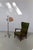 Danish Modern Lounge Chair in Beech and Green Wool by Fritz Hansen, 1940s For Sale - Image 12 of 18