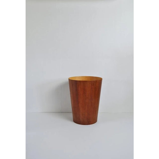 Swedish Paper Basket by Martin Åberg for Servex, 1960s For Sale - Image 3 of 8