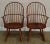 Traditional Martins Chair Shop Inc Bench Made Solid Cherry Sackback Windsor Rockers (B) - a Pair For Sale - Image 3 of 13