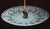 Vintage Italian Floral Glass and Brass Pendant Chandelier, Mid-Century, 2 Lights For Sale - Image 4 of 15