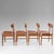 Mid-Century Modern Scandinavian Wood Dining Chairs in the the style of Hans J. Wegner, 1960s, Set of 4 For Sale - Image 3 of 14