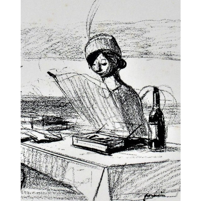 Jean Louis Forain, Loin du Front, 1918 For Sale - Image 4 of 7