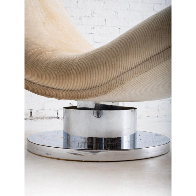 Milo Baughman for Thayer Coggin Serpentine Chaise For Sale - Image 10 of 12