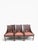 Contemporary Set of 6 McGuire Organic Modern Double-Caned Dining Chairs in Tobacco Finish For Sale - Image 3 of 16