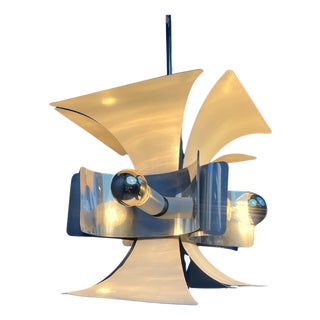 Italian Space Age Chandelier, 1960s For Sale