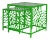 Swirl Nesting Tables - Bright Green For Sale