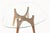 Adrian Pearsall Style Mid Century Walnut and Glass Stingray End Tables - Pair For Sale - Image 10 of 10