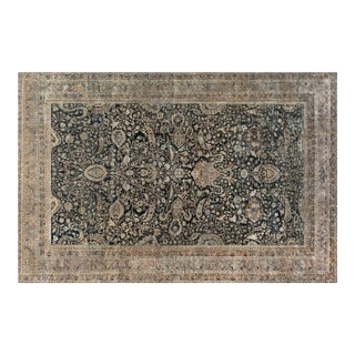 Antique Persian Khorassan Handmade Wool Rug For Sale