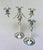 Sterling Silver 3-Light Candelabra Pair - Convertible Georgian Revival, 1950s For Sale - Image 14 of 18