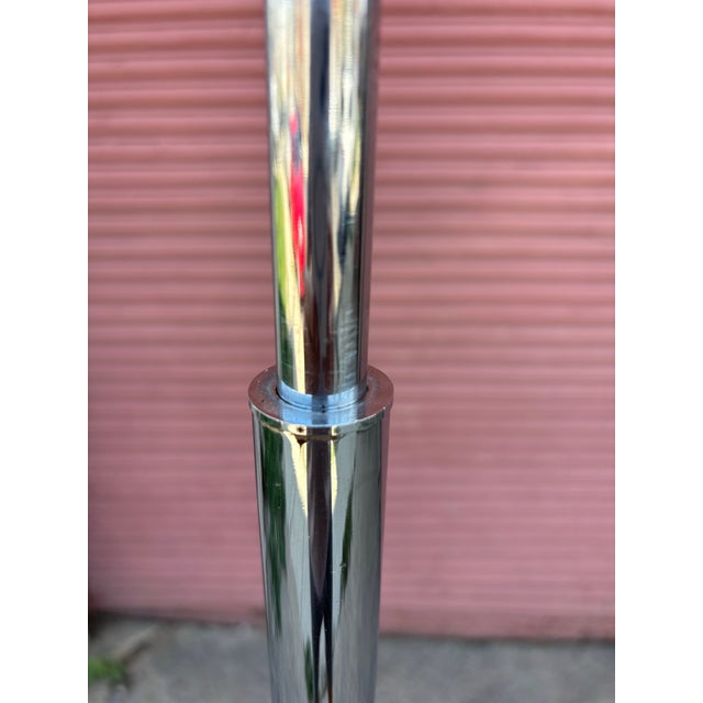 Italian 1970s Italian Arco Inspired Adjustable Floor Lamp For Sale - Image 3 of 9