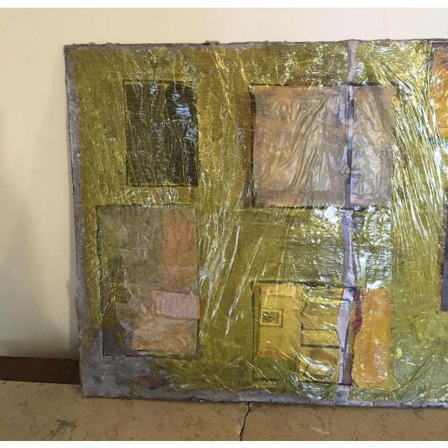 Ermete Lancini, Abstract Collage, 1967, Mixed Media For Sale - Image 4 of 18