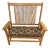 Vintage Stickley Mission Bench W/ Upholstered Seat For Sale