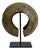 Antique Mbole Copper African Anklet Currency on Stand For Sale