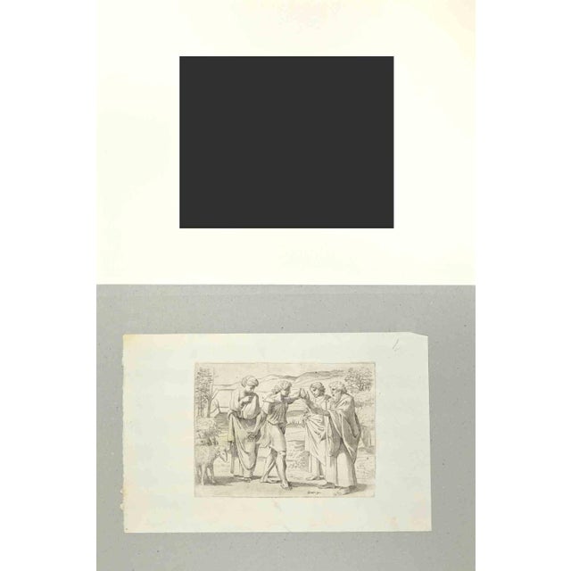 Genesis 31 -Old Testament Story is an Etching print realized by the artist Giovanni Lanfranco. About The Old Testament...