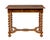 Antique Hand Carved Walnut Marquetry Table, 1865 For Sale - Image 6 of 11