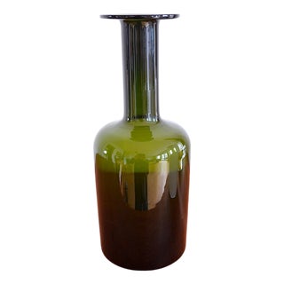 Floor Vase by Otto Brauer for Holmegaard, 1960s For Sale