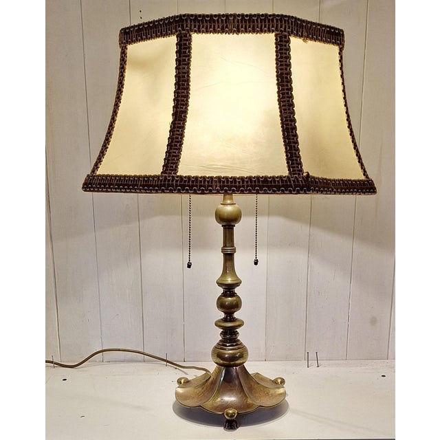 Vintage German Art Deco Table Lamp, 1920s For Sale - Image 9 of 9