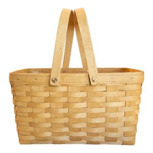 Vintage Longaberger Medium Market Basket With Protector