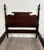 Antique Full Size American Empire Mahogany Four Poster Bed For Sale - Image 10 of 10
