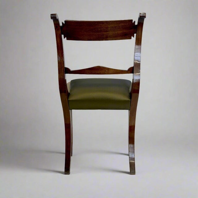 Fine Pair of Neoclassical Side Chairs, 1st Half 19th Century For Sale - Image 9 of 10
