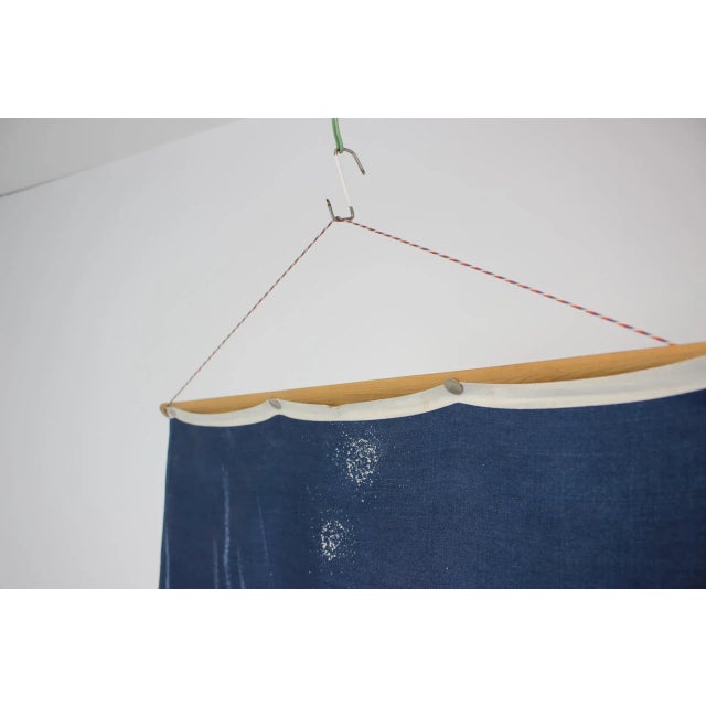 Apollo 11 First on the Moon Texoprint Cloth, 1970, in Very Good conditions. Designed 1970 to 1979